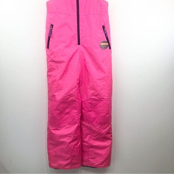 Champion Bright Pink Suspender Snow pants- New With Tags - Picture 2 of 15